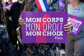 Demonstration For International Safe Abortion Day - Paris