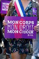 Demonstration For International Safe Abortion Day - Paris