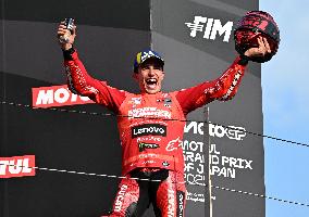 Marc Marquez Celebrates His 7th MotoGP World Champion Title - Japan