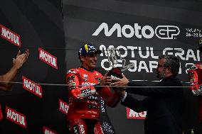 Marc Marquez Celebrates His 7th MotoGP World Champion Title - Japan
