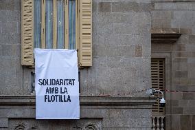 The Castellers day of La Merce Celebrations - Barcelona