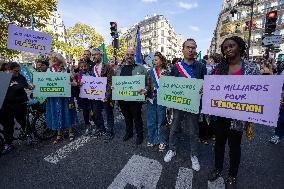 Climate March "Climate, Justice, Freedoms" - Paris