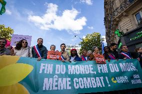 Climate March "Climate, Justice, Freedoms" - Paris