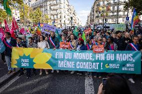 Climate March "Climate, Justice, Freedoms" - Paris