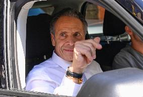 Andrew Cuomo Campaigns in Brooklyn