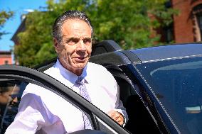 Andrew Cuomo Campaigns in Brooklyn