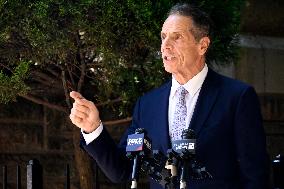 Andrew Cuomo Campaigns in Brooklyn