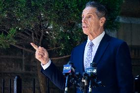 Andrew Cuomo Campaigns in Brooklyn