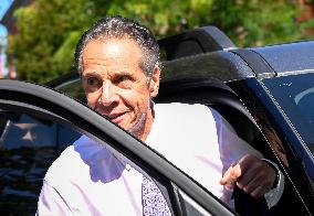 Andrew Cuomo Campaigns in Brooklyn
