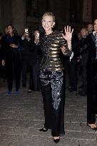 MFW Giorgio Armani arrivals MP