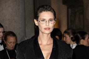 MFW Giorgio Armani arrivals MP