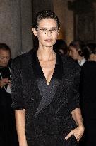 MFW Giorgio Armani arrivals MP