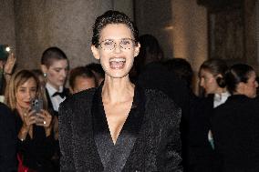 MFW Giorgio Armani arrivals MP