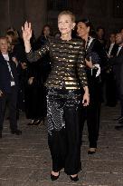 MFW Giorgio Armani arrivals MP