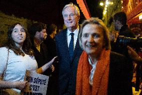 Michel Barnier wins the legislative by-election in the 2nd constituency of Paris