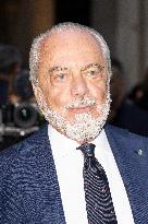 MFW Giorgio Armani arrivals MP