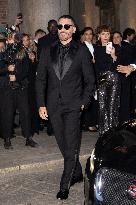 MFW Giorgio Armani arrivals MP