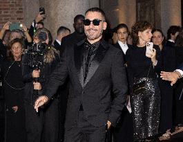 MFW Giorgio Armani arrivals MP