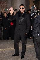 MFW Giorgio Armani arrivals MP