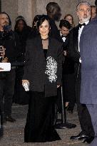 MFW Giorgio Armani arrivals MP