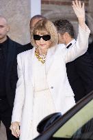 MFW Giorgio Armani arrivals MP