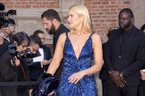 MFW Giorgio Armani arrivals MP