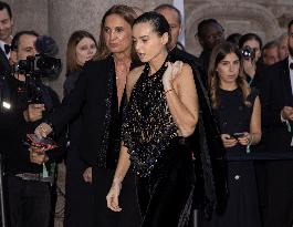 MFW Giorgio Armani arrivals MP