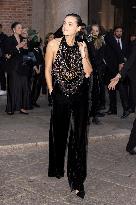 MFW Giorgio Armani arrivals MP