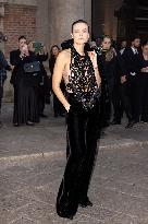 MFW Giorgio Armani arrivals MP