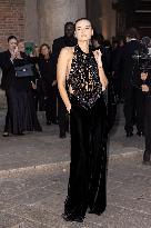 MFW Giorgio Armani arrivals MP