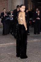 MFW Giorgio Armani arrivals MP