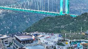 Huajiang Canyon Bridge Tourism