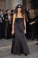 MFW Giorgio Armani arrivals MP