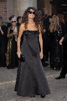 MFW Giorgio Armani arrivals MP