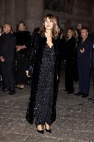 MFW Giorgio Armani arrivals MP