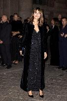 MFW Giorgio Armani arrivals MP