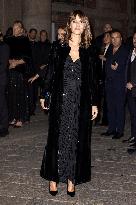 MFW Giorgio Armani arrivals MP