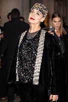 MFW Giorgio Armani arrivals MP