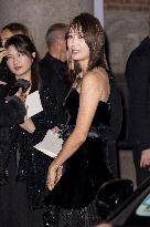 MFW Giorgio Armani arrivals MP