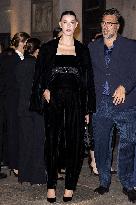 MFW Giorgio Armani arrivals MP