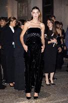 MFW Giorgio Armani arrivals MP