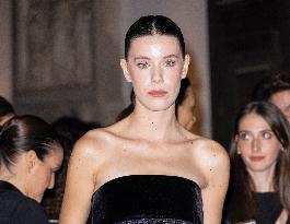 MFW Giorgio Armani arrivals MP