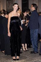 MFW Giorgio Armani arrivals MP