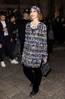 MFW Giorgio Armani arrivals MP