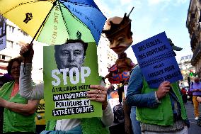 Resistance March For Climate, Justice, Freedoms - Paris