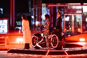Jared Leto At Tron: Ares Filming Location - Milan