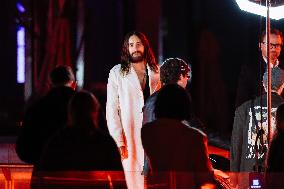 Jared Leto At Tron: Ares Filming Location - Milan