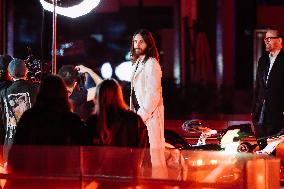 Jared Leto At Tron: Ares Filming Location - Milan