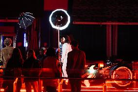 Jared Leto At Tron: Ares Filming Location - Milan