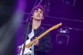 Aliocha Schneider Performs At Fete De L‘Humanite - Bretigny Sur Orge